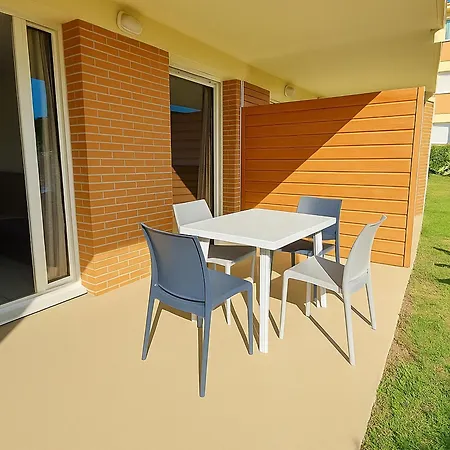 F2 Avec Terrasse, Jardin, Parking Et Acces Piscine A 500m Du Village D'argeles-sur-mer - Fr-1-732-63 아파트 아르젤레쉬르메르